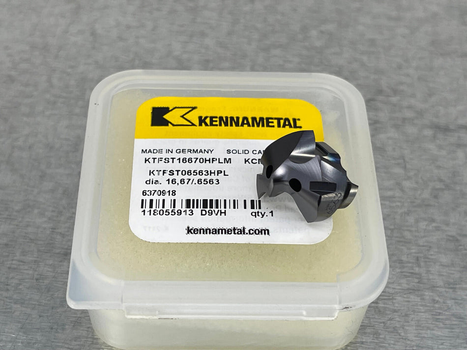 Kennametal KTFST06563HPL KCMS15 Carbide Drill Insert KenTip FS Indexable 6370918