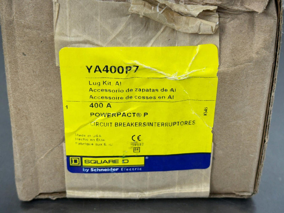 Square D YA400P7 Lug Kit for Circuit Breaker PowerPact