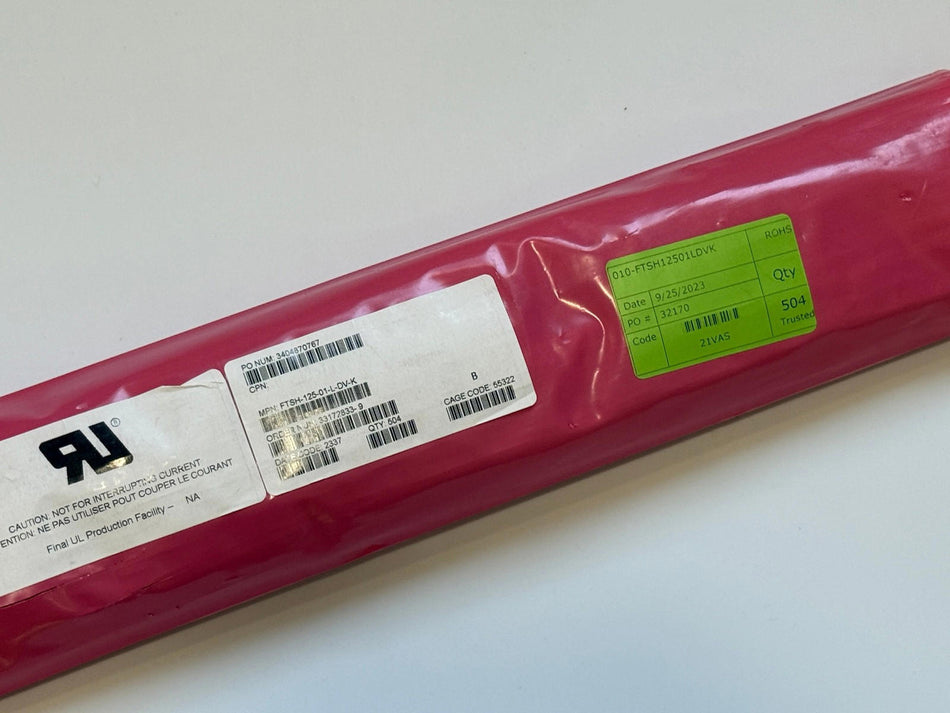 Samtec FTSH-125-01-L-DV-K Header Connector Male Pin 50POS (Qty 504)