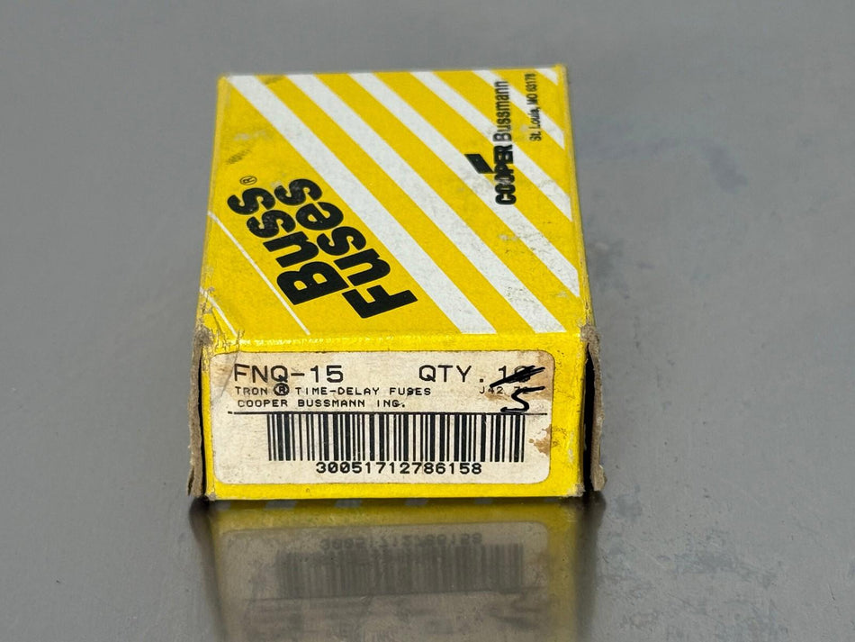 Bussmann FNQ-15 Fuse 15A Buss Tron FNQ 15 (Box of 5)