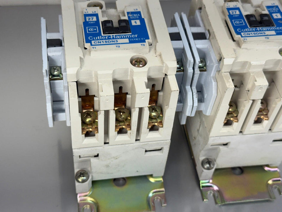 Cutler-Hammer CN15DN3 Contactor w/ C320KGS 2 / 1 Contacts (Qty. 2)