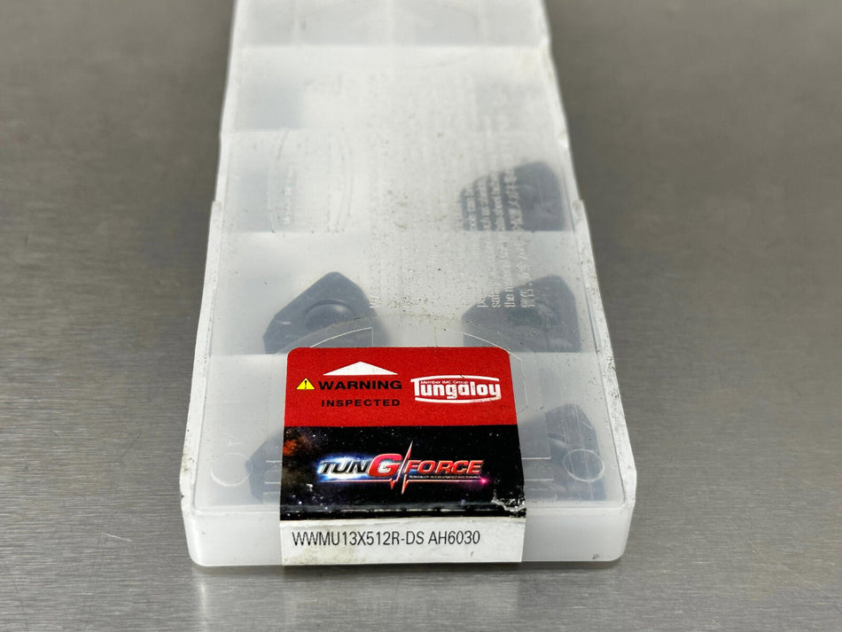 Tungaloy WWMU13X512R-DS AH6030 Carbide Insert 6993630 (Pack of 5)