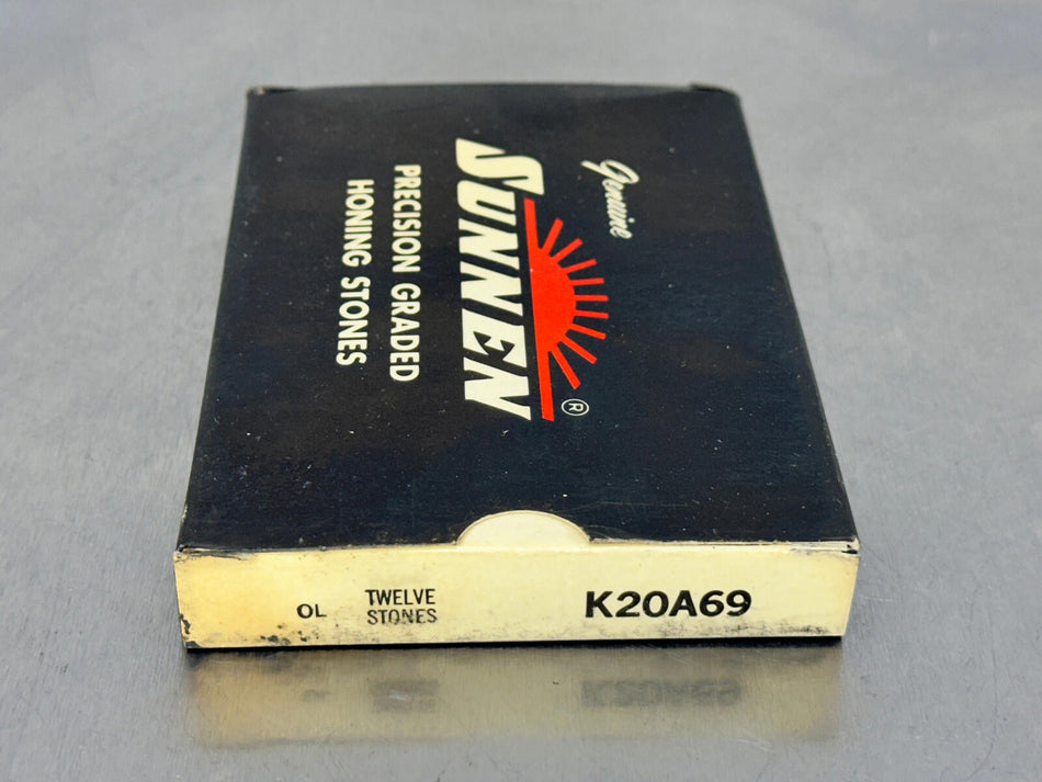 Sunnen K20-A69 Honing Stones 280 Grit Aluminum Oxide (Box of 12)