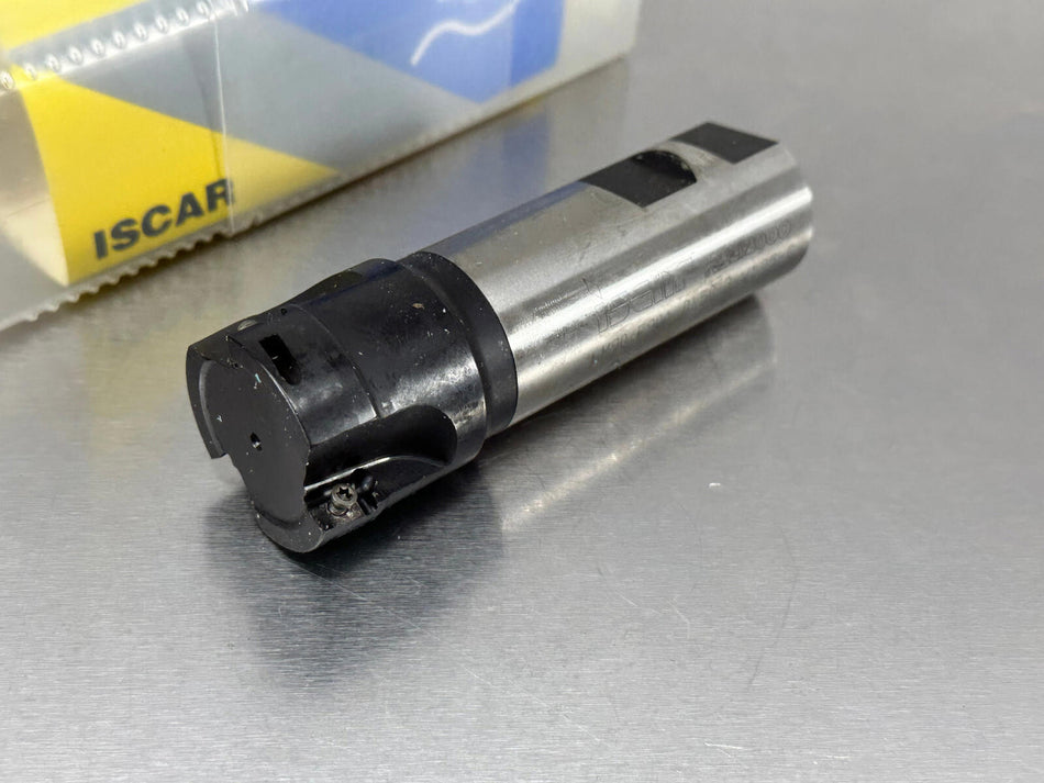 Iscar 1.5" Indexable End Mill Cutter 1.25" Shank Coolant HM90 E90A D1.50-3-W1.25