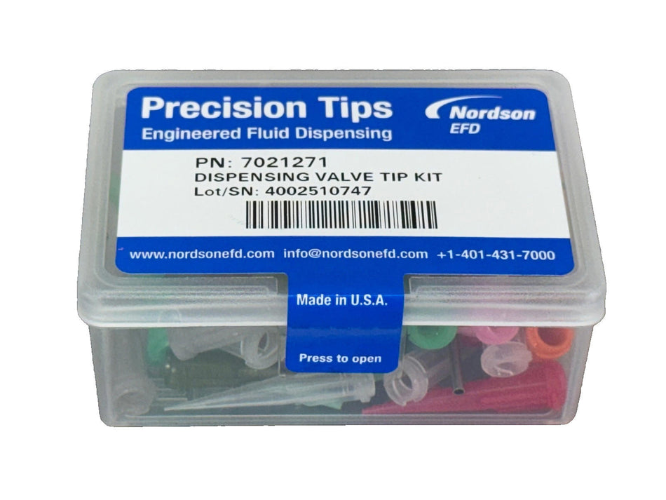 Nordson EFD 7021271 Dispensing Needle Tip Valve Kit (QTY 50)