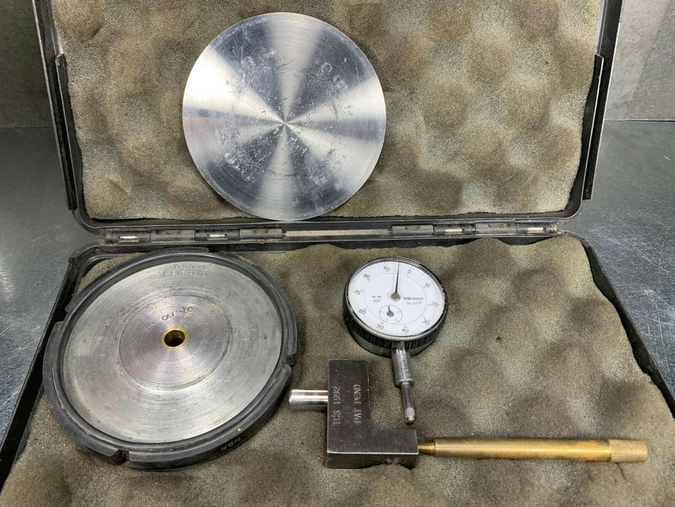 TCS 4" Eccentricity Gauge w/ Mitutoyo Indicator and Case EG-04