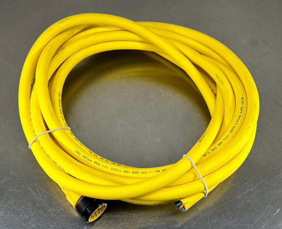 Lumberg Automation RS 801M-898-4M Cable Single End Cordset 12 Pin 4m