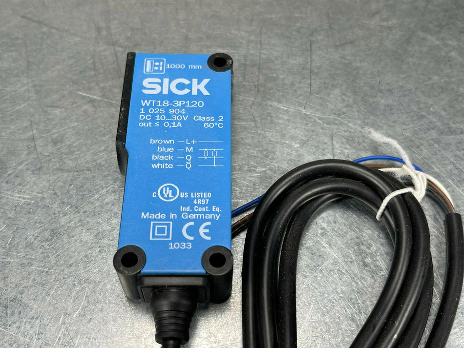 Sick WT18-3P120 Photoelectric Switch Sensor