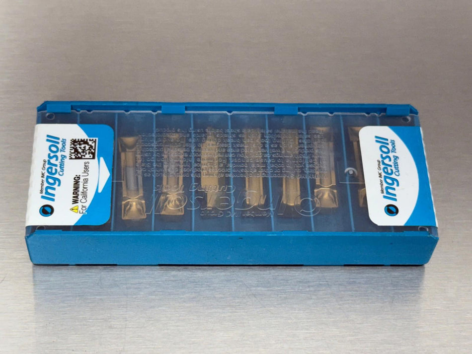 Ingersoll TDXU6E-0.4 TT6080 Carbide Insert Grooving 6402177 (Pack of 10)