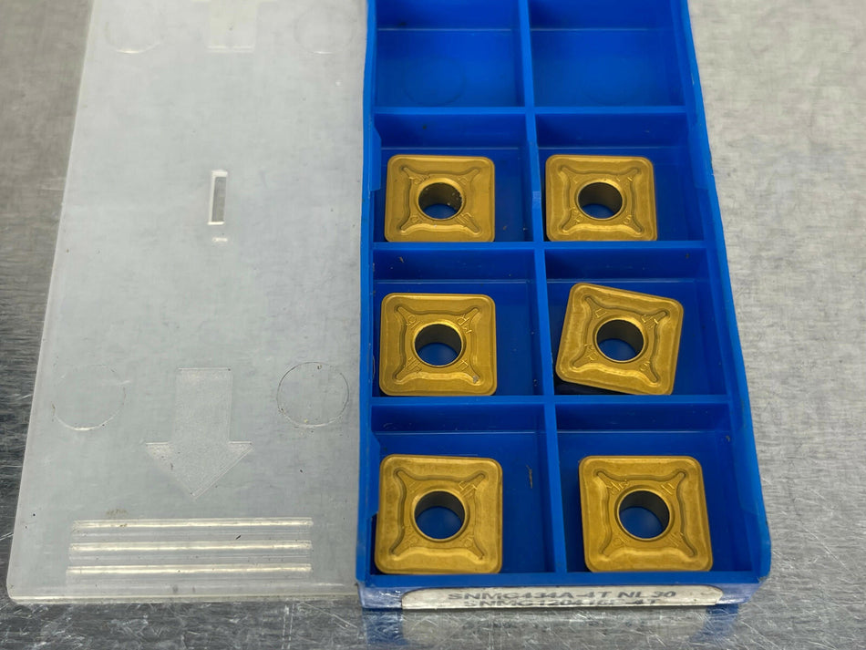 ATI Stellram SNMG434A-4T NL30 Carbide Inserts (Pack of 6)