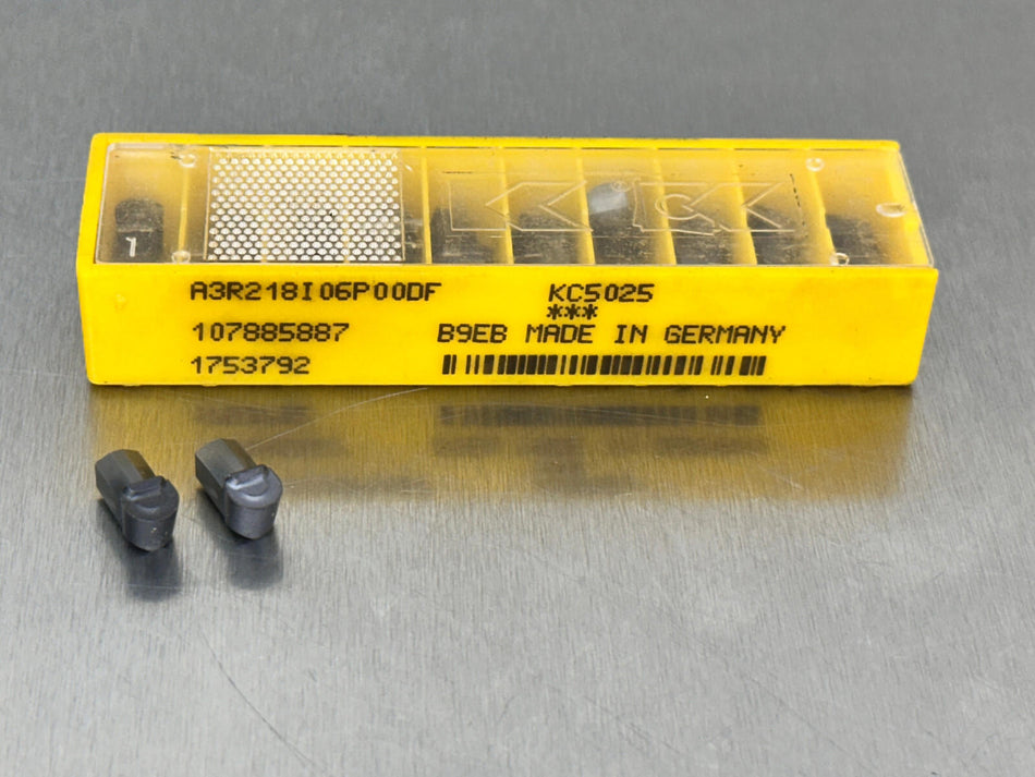 Kennametal A3R218I06P00DF KC5025 Carbide Insert 1790199 (Pack of 12)