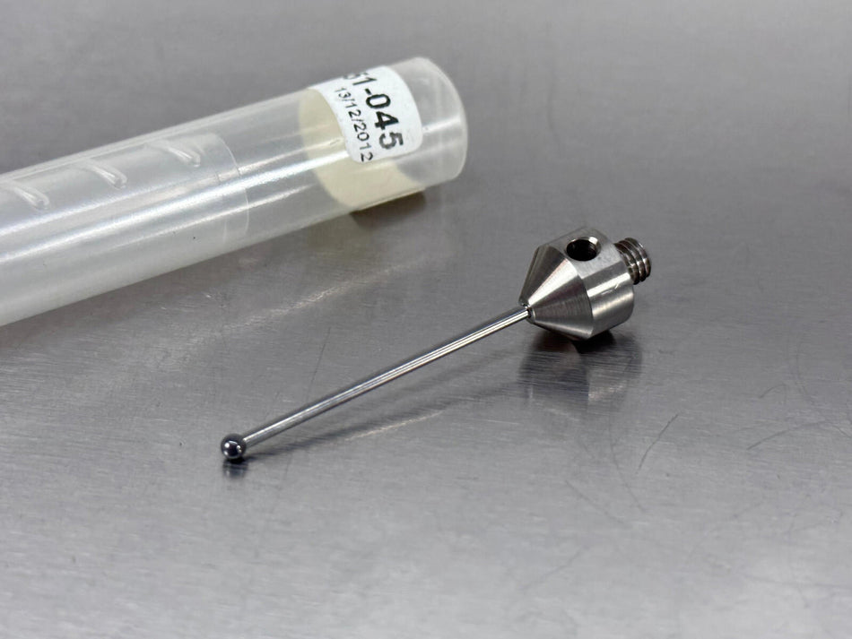 Zeiss CMM Stylus M5, DK2.5 L45 Silicon Nitride Ball Sphere 626115-0251-045