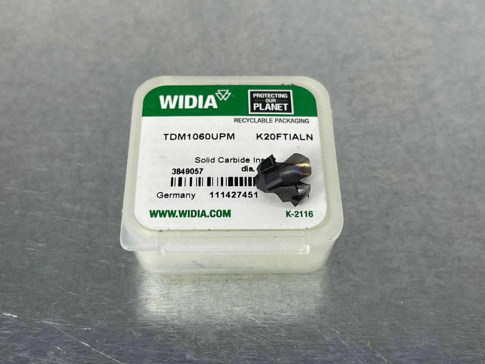 Widia TDM1060UPM Carbide Drill Insert Victory Modular TDM1 10.6mm K20F