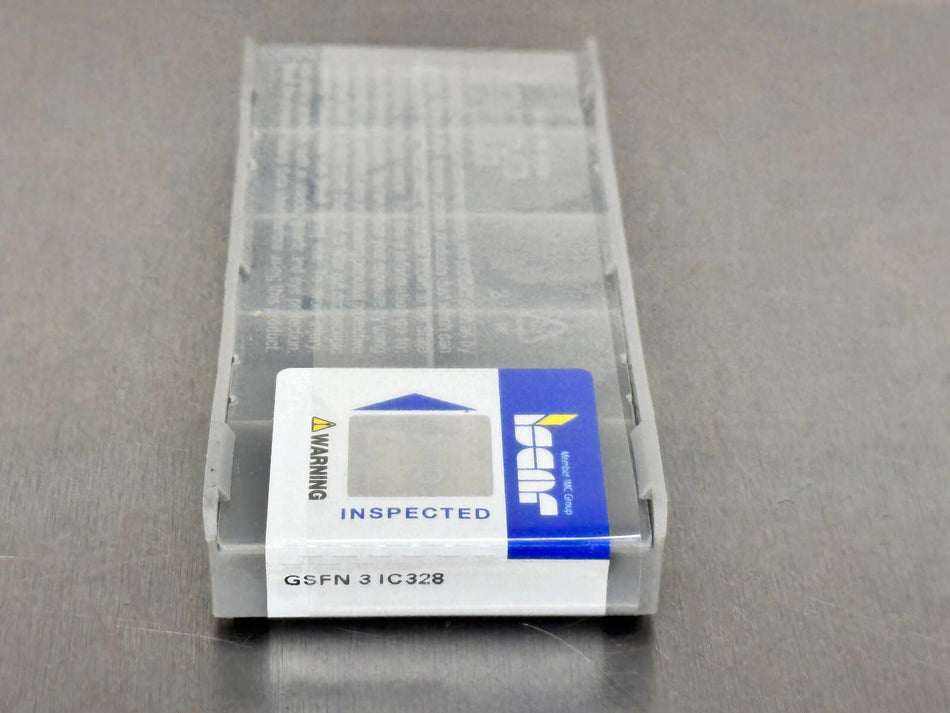 Iscar GSFN 3 IC328 Carbide Insert Slitting 6002435 (Pack of 10)