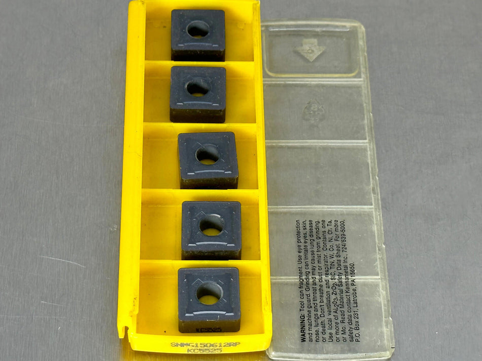 Kennametal SNMG 543RP KC5525 Carbide Insert 150612RP (Pack of 5)