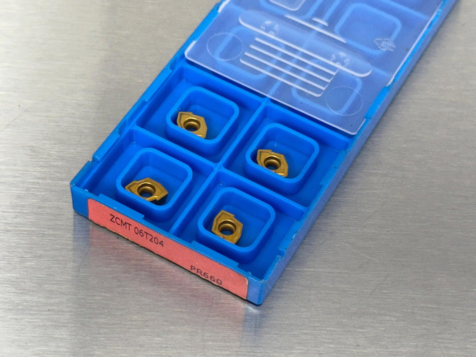 Kyocera ZCMT06T204 PR660 Carbide Insert (Pack of 4)