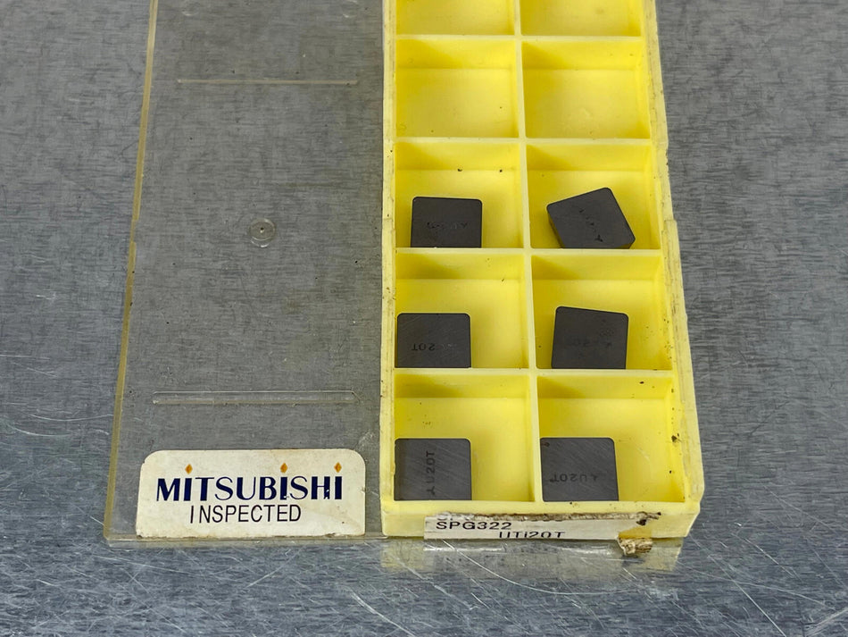 Mitsubishi SPG 322 UTi20T Carbide Insert (Pack of 6)