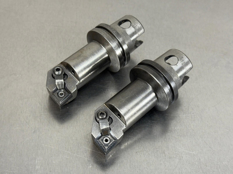 Kennametal KM40 Indexable Turning Boring Bar Head KM40S25EMCLNR4 (Qty. 2)