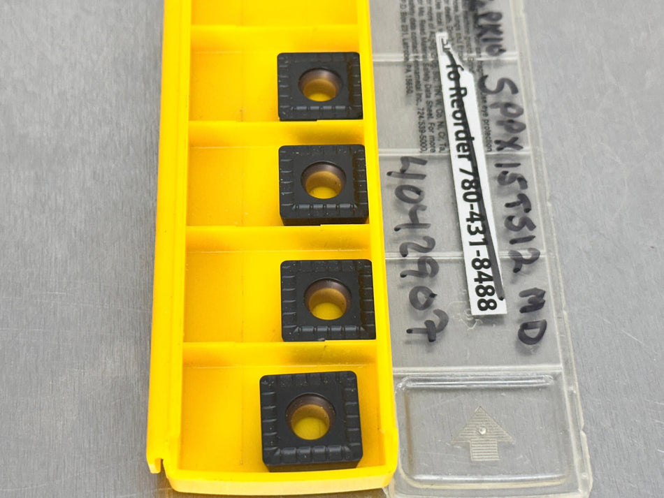 Kennametal SPPX15T512MD KCPK10 Carbide Insert (Pack of 4)