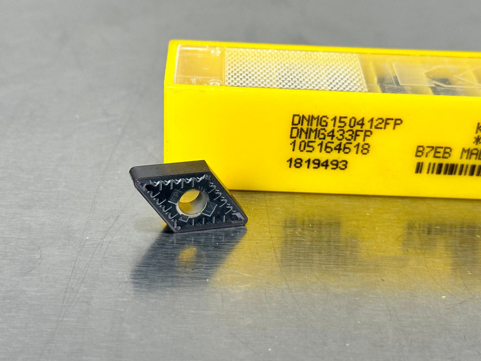 Kennametal DNMG 433FP KC5010 Carbide Insert 150412FP  (Pack of 10)