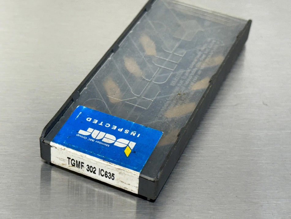 Iscar TGMF 302 IC635 Carbide Insert (Pack of 8)