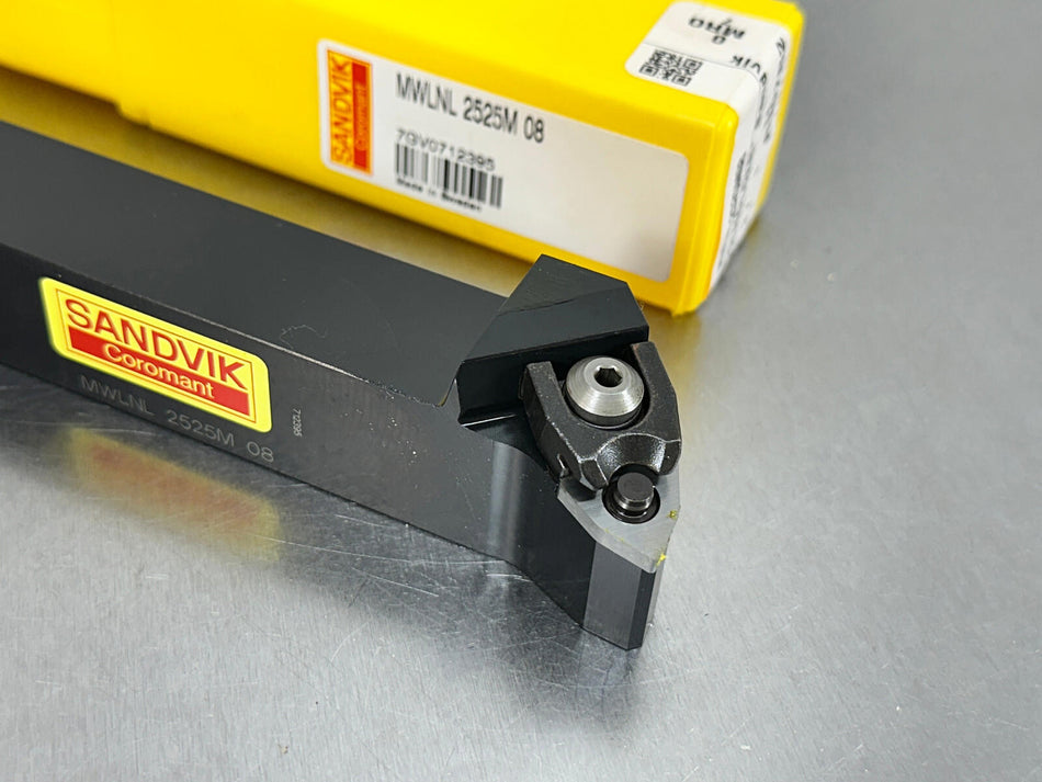 Sandvik MWLNL 2525M 08 Indexable Tool Holder 25mm WNMG Insert Turning
