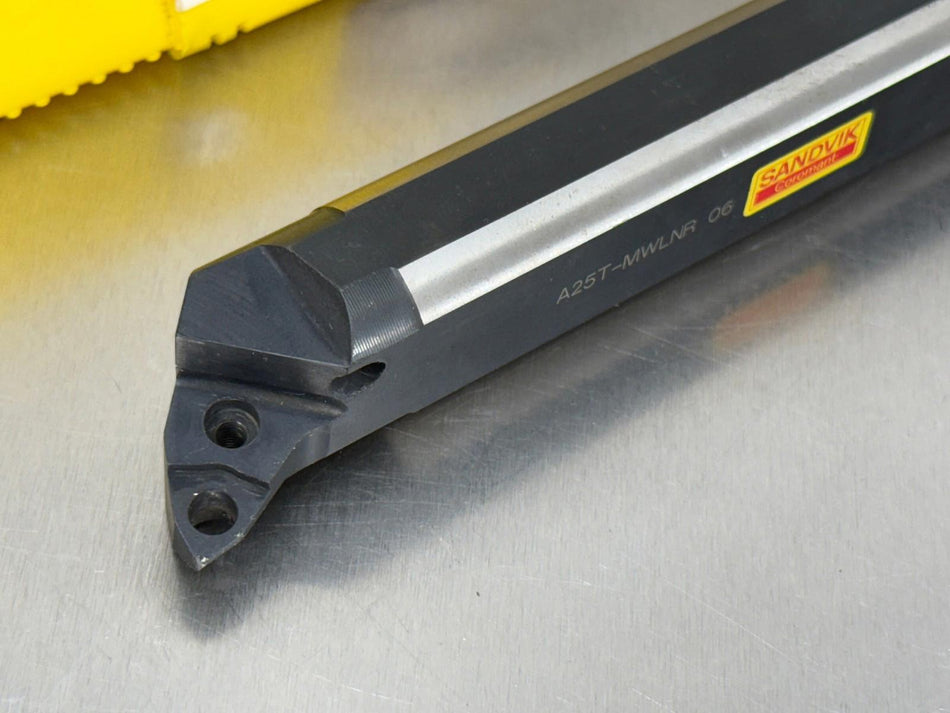 Sandvik A25T MWLNR 06 Indexable Boring Bar Turning 25mm WNMG Insert