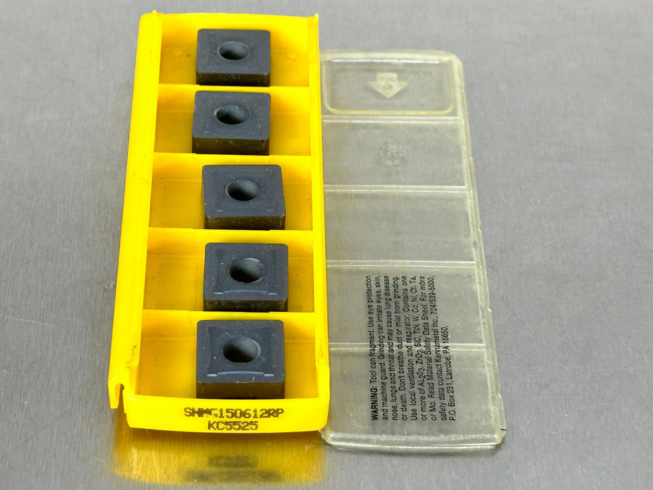 Kennametal SNMG 543RP KC5525 Carbide Insert 150612RP (Pack of 5)