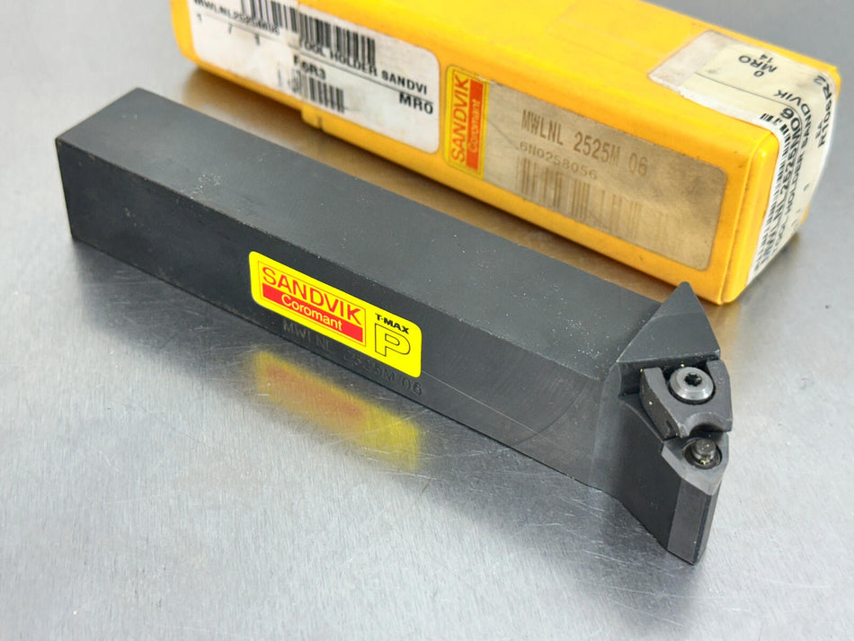 Sandvik MWLNL 2525M 06 Indexable Tool Holder 25mm WNMG Insert Turning