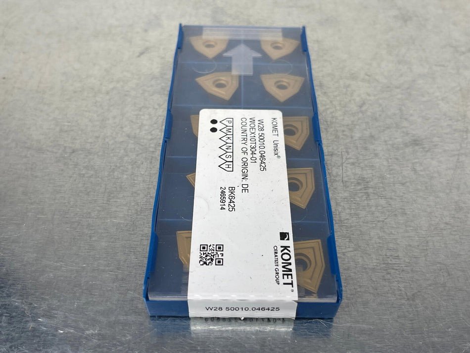 Komet W28 50010.046425 BK6425 Carbide Insert (Pack of 10)