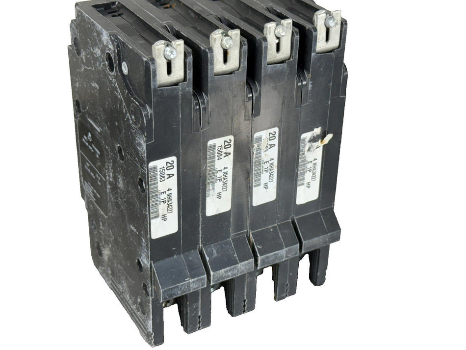 Square D EDB14020 Circuit Breaker (Qty 4)