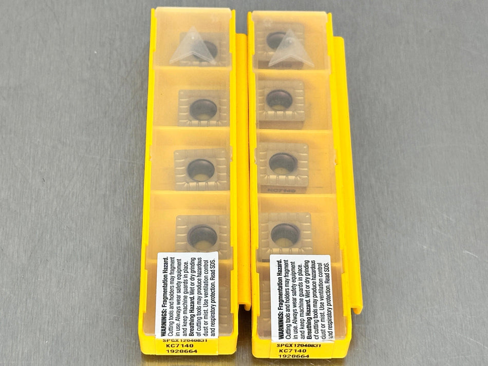 Kennametal SPGX 120408MDT KC7140 Carbide Insert SPGX12040831 (Pack of 10)