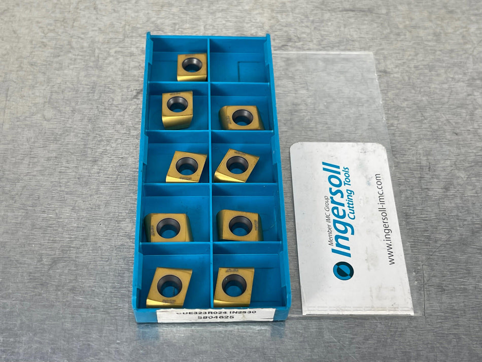 Ingersoll CDE 323R024 IN2530 Carbide Insert (Pack of 9)