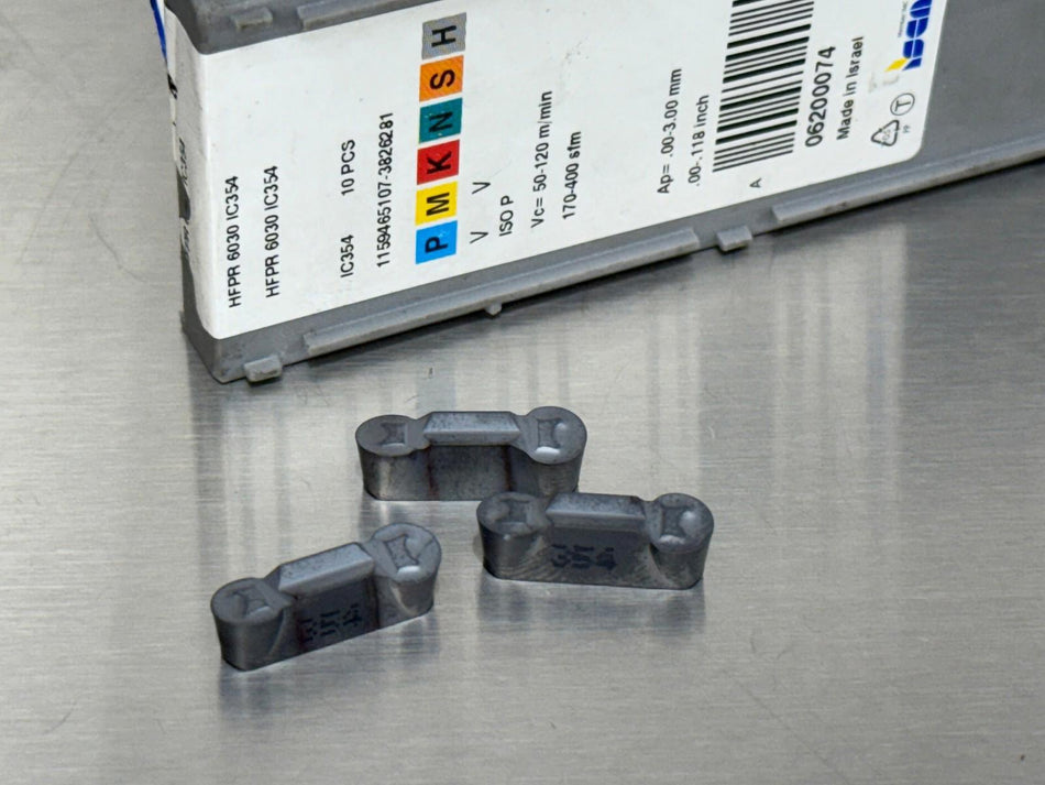 Iscar HFPR 6030 IC354 Carbide Insert 6200074 (Pack of 3)