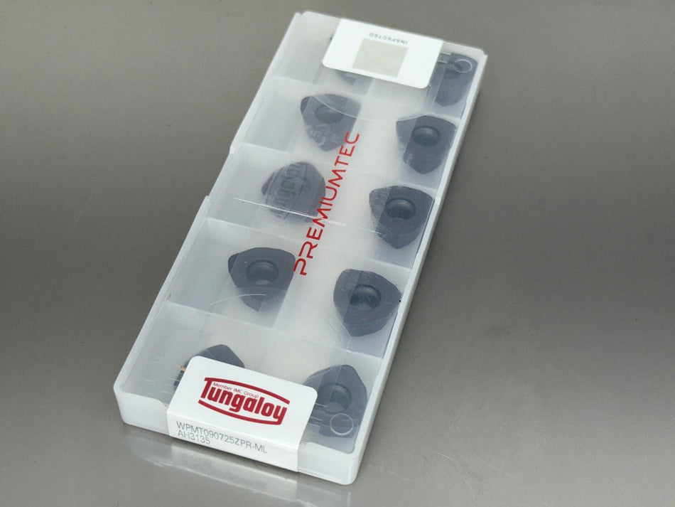 Tungaloy WPMT090725ZPR-ML AH135 Carbide Insert (Pack of 10)