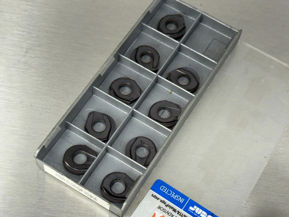 Iscar HBR D.50-QF IC908 Carbide Insert 5604280 (Pack of 9)