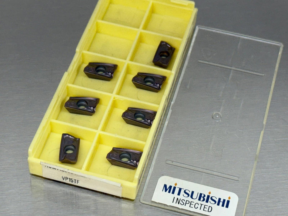 Mitsubishi AOMT123604PEER-M VP15TF Carbide Insert (Pack of 7)