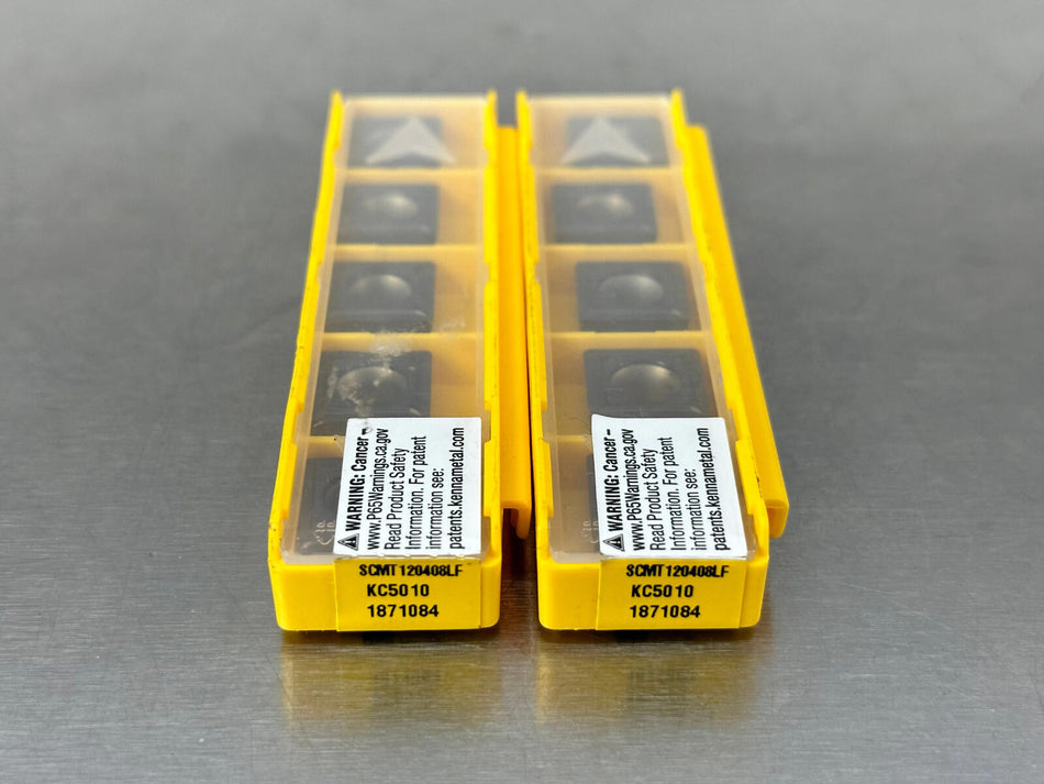 Kennametal SCMT 432LF KC5010 Carbide Insert 120408LF (Pack of 10)