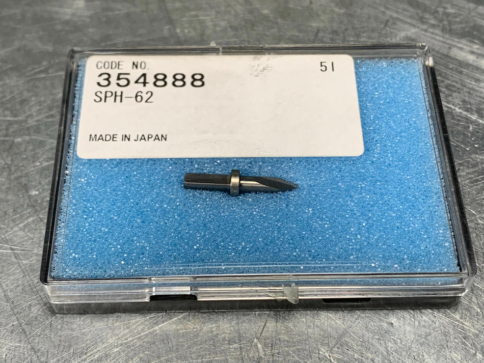 Mitutoyo SPH-62 Contracer Stylus Cross-Ground Accessory 12mm