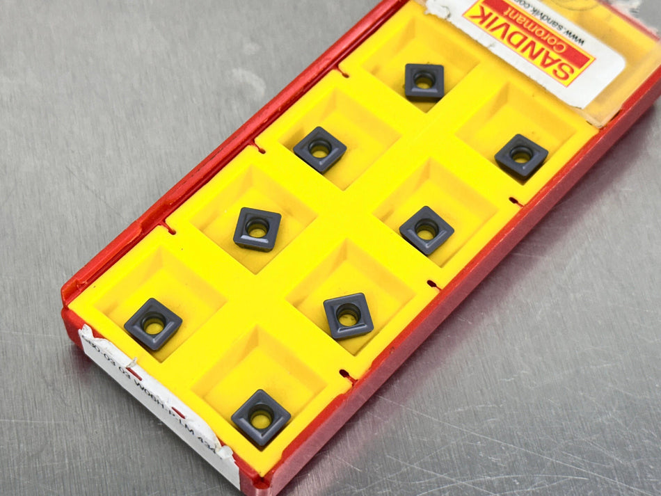 Sandvik 880-03 03 W06H-P-LM 4344 Carbide Insert (Pack of 8)
