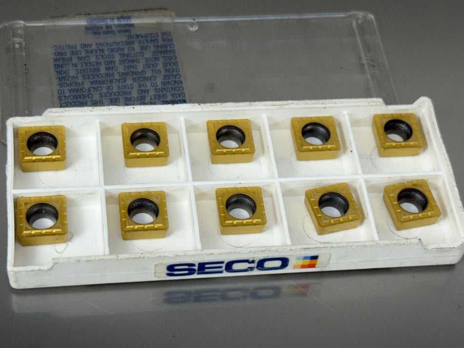 Seco SCGX09T308-P1 T250D Carbide Insert 59714 (Pack of 10)