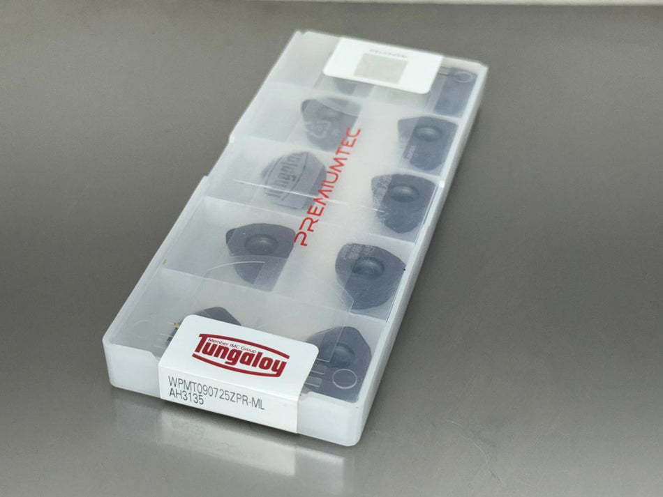 Tungaloy WPMT090725ZPR-ML AH135 Carbide Insert (Pack of 10)