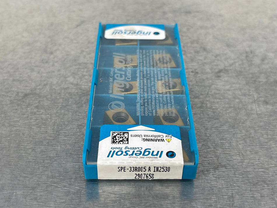 Ingersoll SPE 33R005 IN2530 Carbide Insert (Pack of 10)