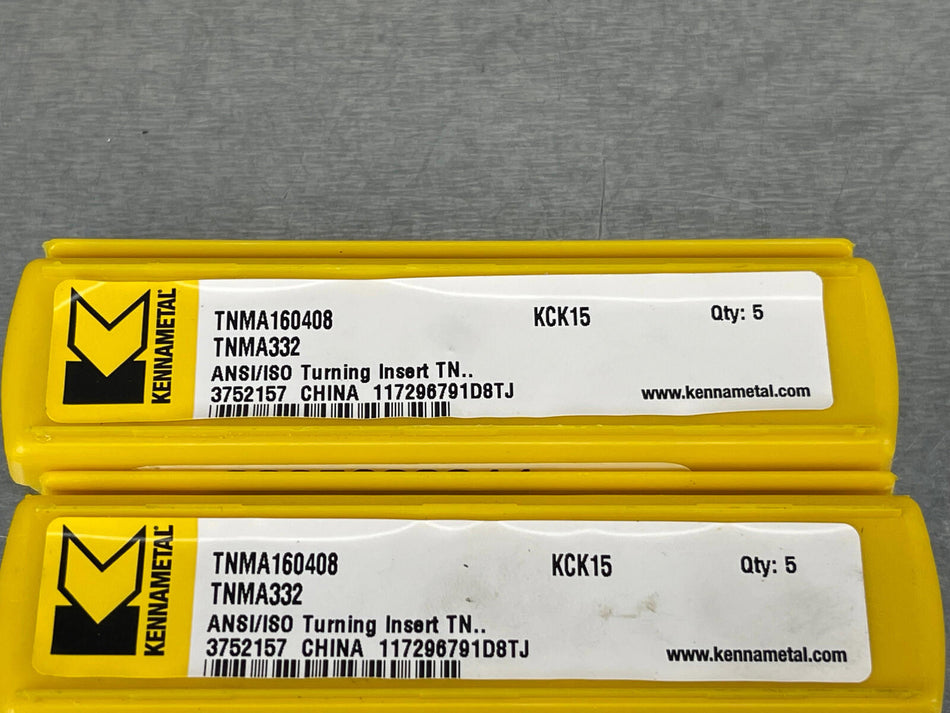 Kennametal TNMA 332 KCK15 Carbide Insert 160308 (Pack of 8)