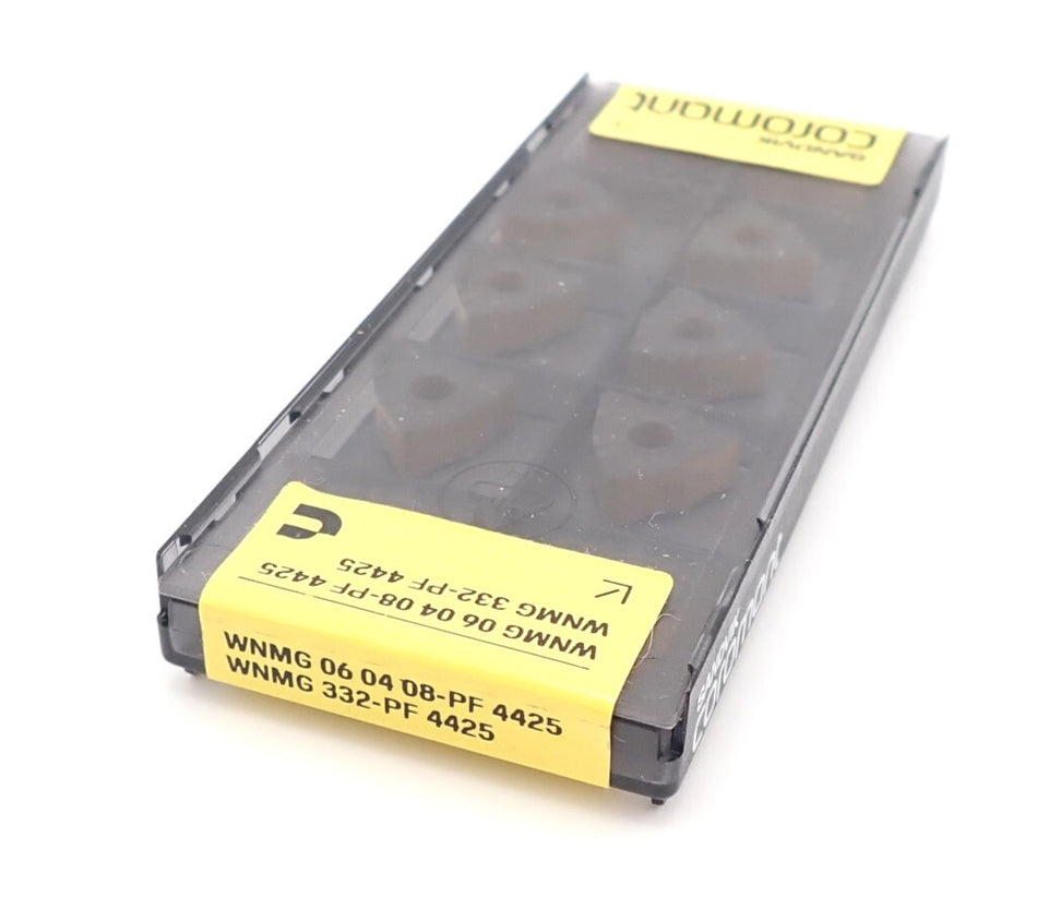 Sandvik WNMG 332-PF 4425 Carbide Insert 06 04 08-PF (Pack of 10)