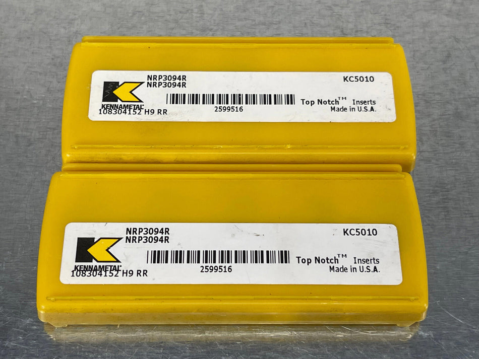 Kennametal NRP3094R KC5010 Carbide Insert Top Notch (Pack of 8)