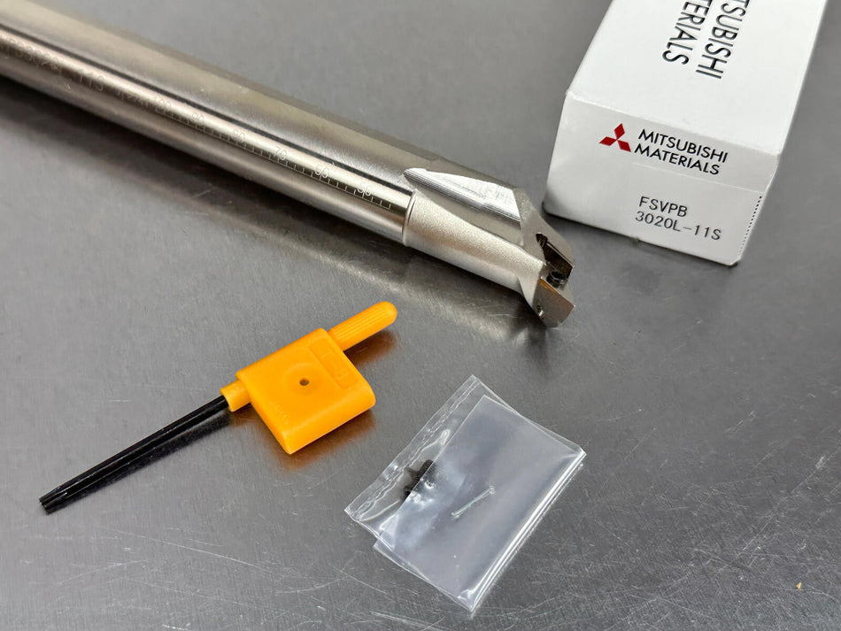 Mitsubishi FSVPB3020L-11S Indexable Boring Bar Dimple 20mm VBMT Insert