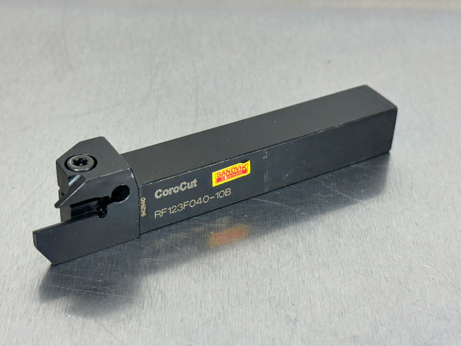 Sandvik RF123F040-10B Indexable Tool Holder Parting Grooving CoroCut 1-2