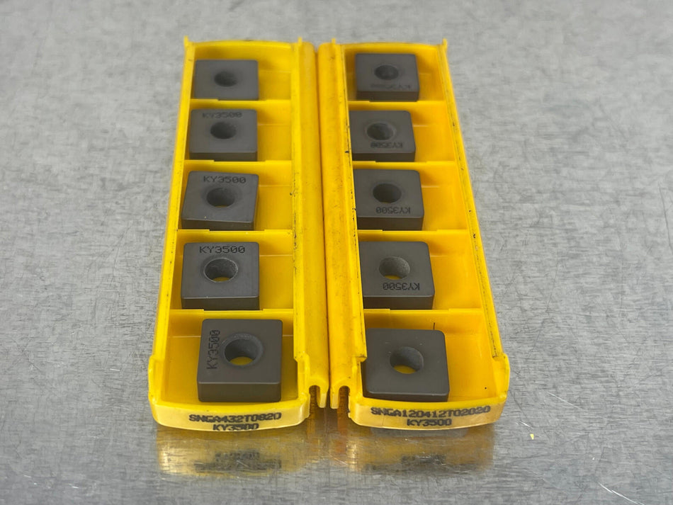 Kennametal SNGA 433 T0820 KY3500 Ceramic Insert 120412T02020 (Pack of 10)