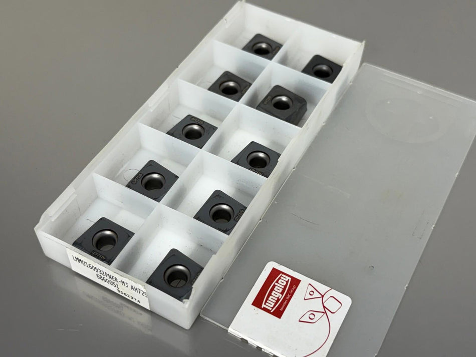 Tungaloy LMMU 160932 PNER-MJ AH725 Carbide Insert 6860051 (Pack of 10)